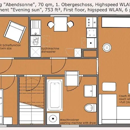 Apartament Evensingsun *